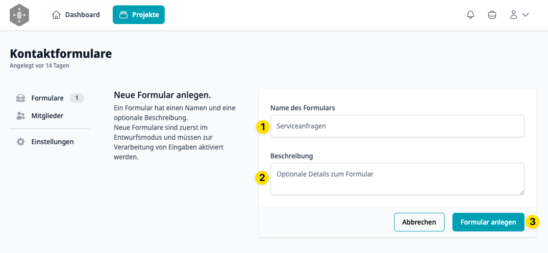 formular-anlegen