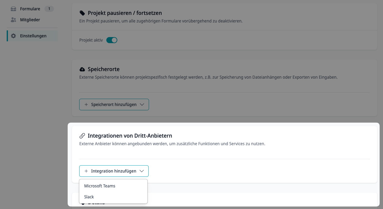 Drittanbieter